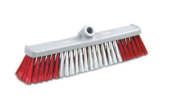 Щетка тротуарная синтетическая, ширина 40см, высота щетины 14см., мягкая, без ручки Uctem - фото 2