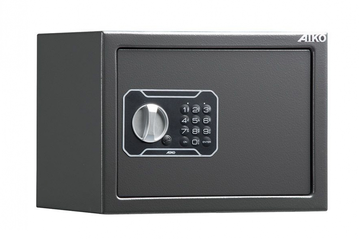 Сейф мебельный (230*310*250мм.) электронный кодовый замок, 1 дверь, T-230 EL, графит AIKO - фото 2