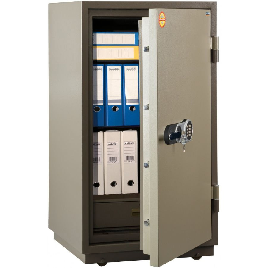 Сейф вогнетривкий (1200*711*581), елек/код.+ ключовий замок, 2 полиці, кас/відділення,  FRS-120 EL,  Valberg - фото 2