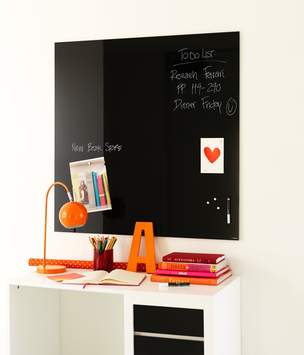 Доска стеклянная магнитная 60*80см., черн. 2x3 - фото 2