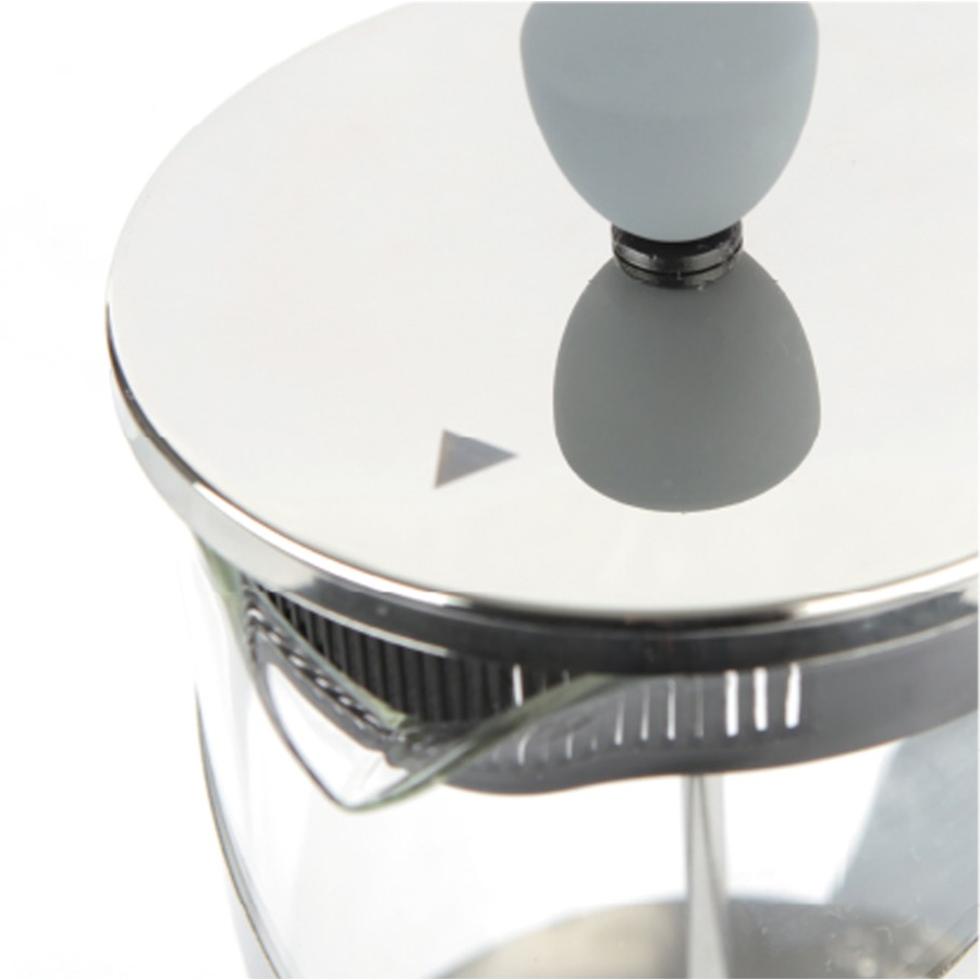 Чайник для заварювання Френч-прес RONDELL CRYSTAL, 1л, сірий Rondell - фото 3