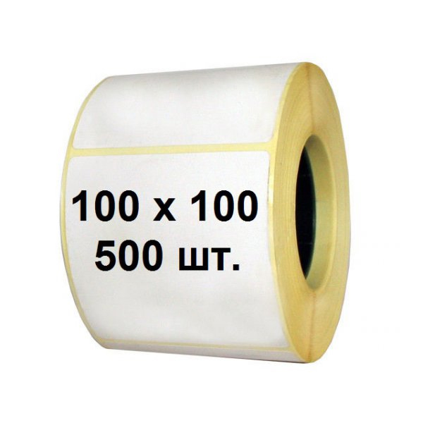 Термоэтикетка самоклеющаяся T.Eco, 100*100/40, 500шт/рул Украина - фото 2