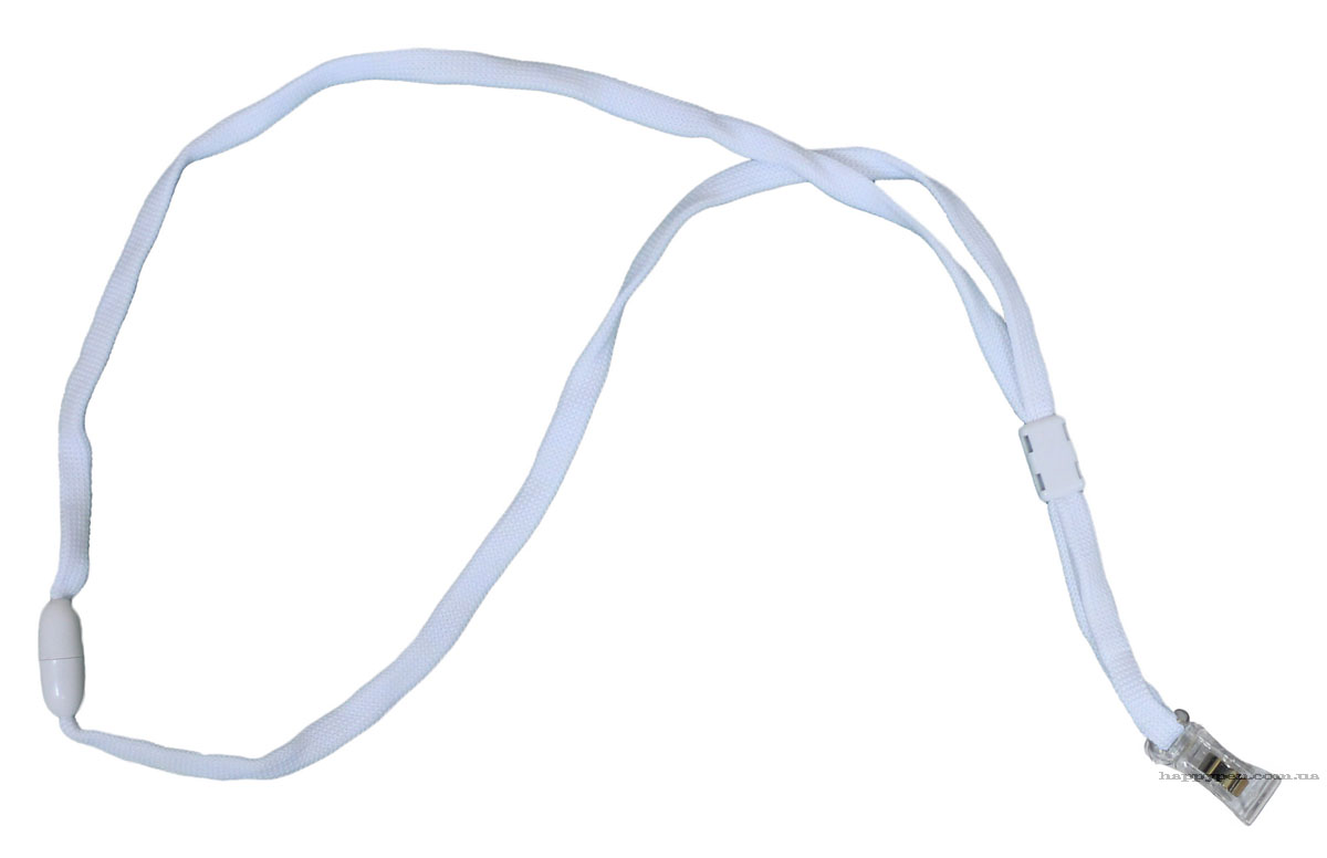 Лента для бейджа 45см., бел. Scholz - фото 4