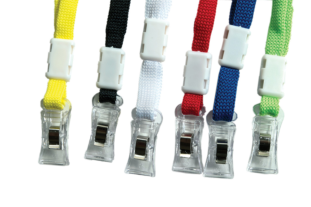 Стрічка для бейджа 45см., черв. Scholz - фото 1