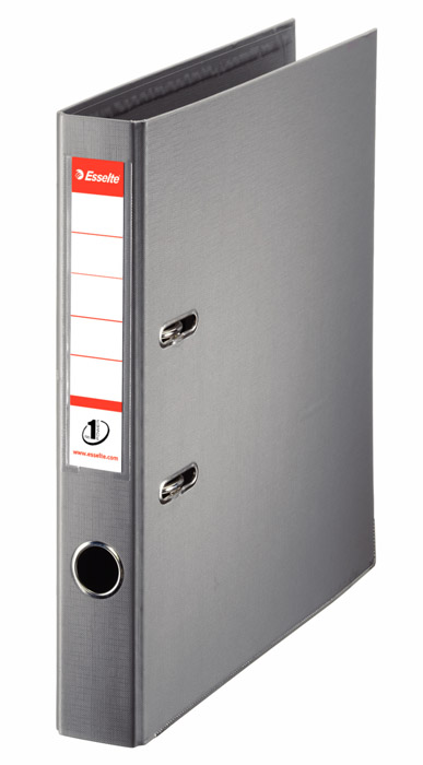 Регистратор 5см. А4 (PP), No.1 Power, сер. Esselte - фото 3