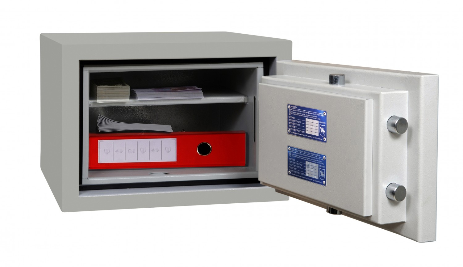 Сейф вогнезламостійкий (305*440*440мм.) F.30CLI.30.E Griffon - фото 3
