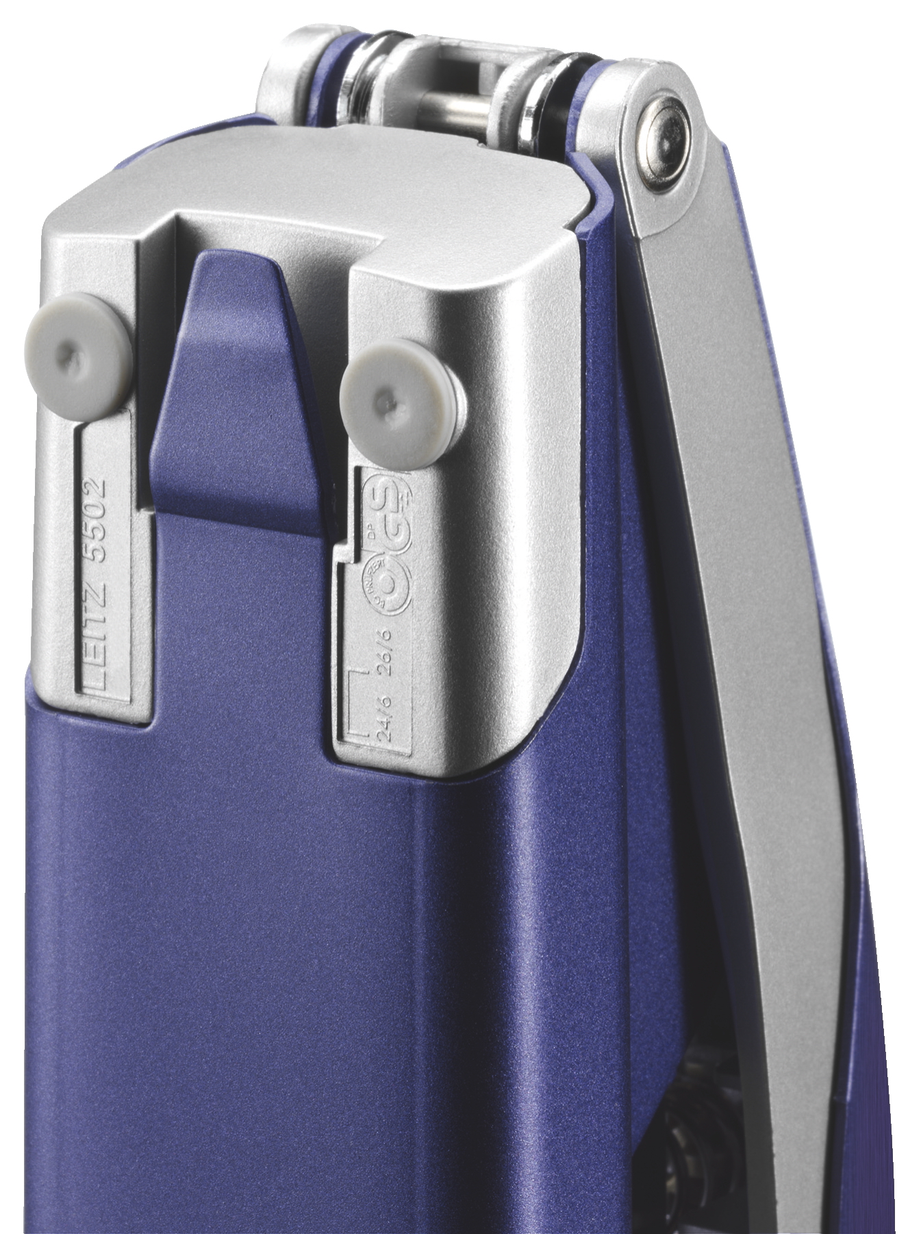 Степлер 24/6, 30арк., NeXXt Style, титановий син. LEITZ - фото 2