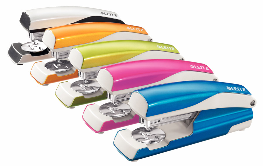 Степлер 24/6, 30л., Wow, метал. оранж. LEITZ - фото 2