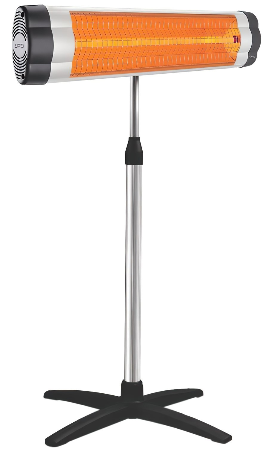 Обогреватель инфракрасный Star 1800 + ножка, с термостатом, серый UFO - фото 3