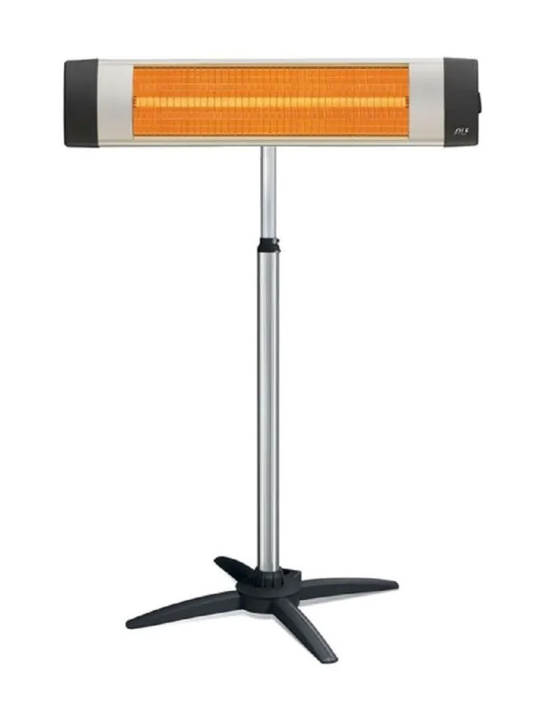 Обогреватель инфракрасный ALF 2300 + ножка, с термостатом, серый UFO - фото 4