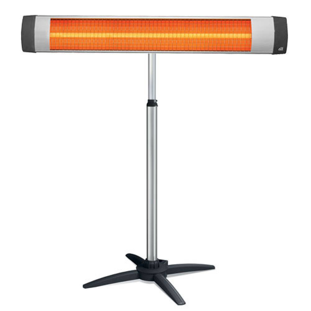 Обігрівач інфрачервоний ALF 3000 + ножка, з термостатом, сірий UFO - фото 5