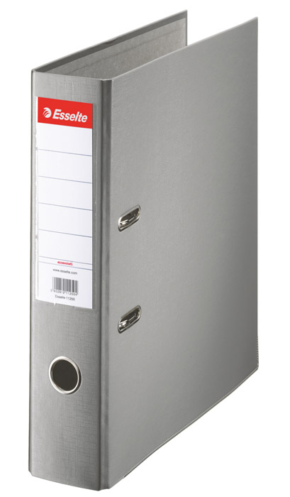 Реєстратор 7,5см. А4 (PP), Econom, сір. Esselte - фото 1