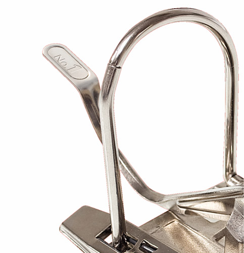 Реєстратор 7,5см. А4 (PP) No.1 Power, бордо Esselte - фото 1