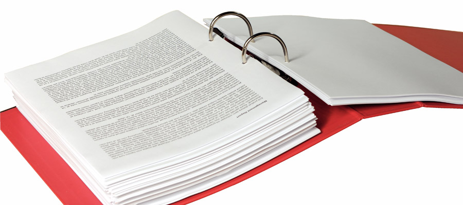 Реєстратор 7,5см. А4 (PP) No.1 Power, червон. Esselte - фото 3