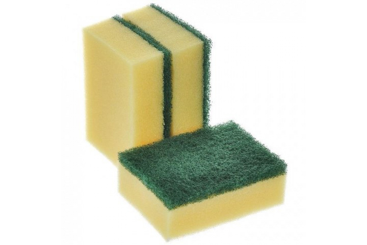 Губки кухонные Классик Tip Top, 43*30*21мм., 3шт./уп., желт. Vileda - фото 2