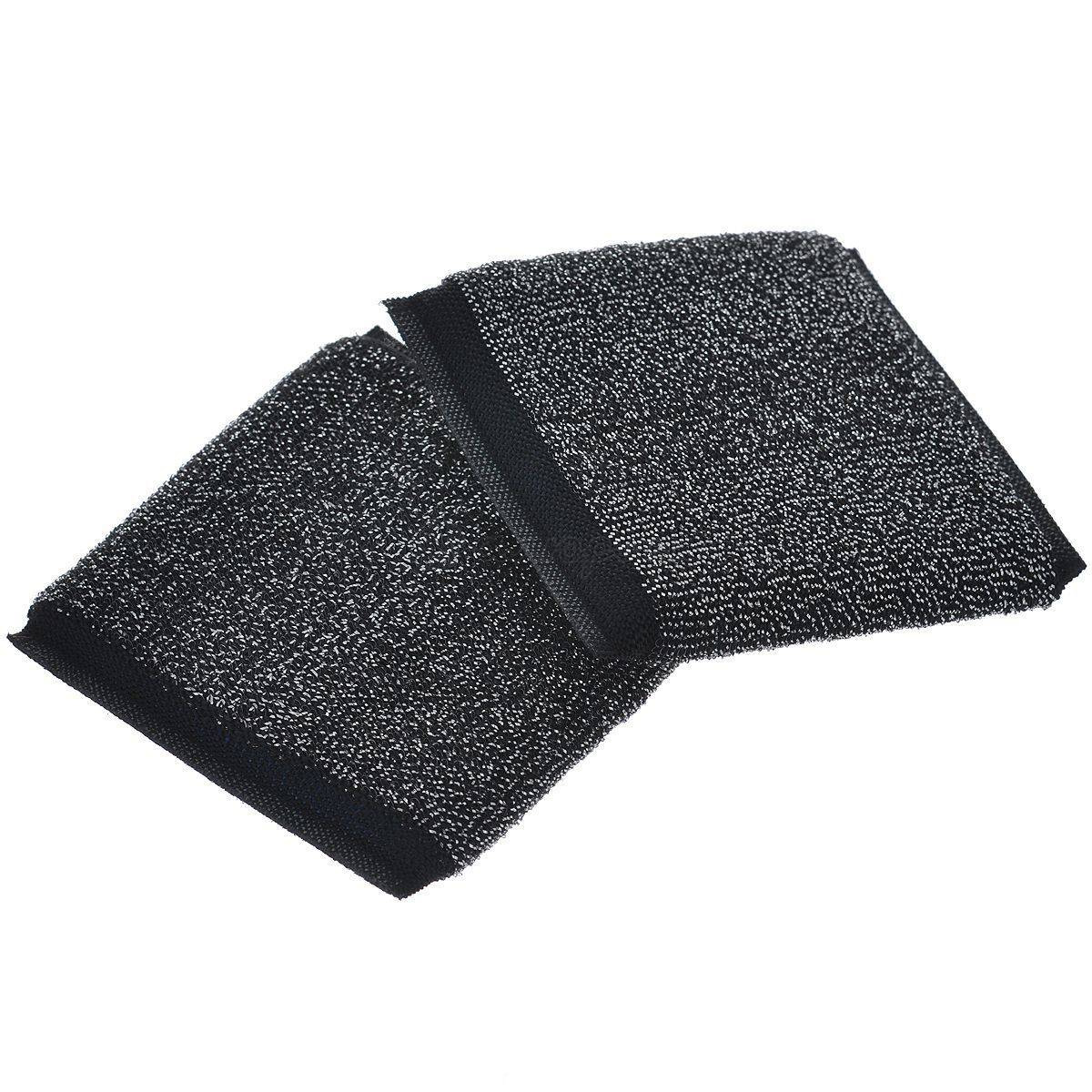 Губки кухонные металлические Inox Power Pad, 2шт./уп., черн. Vileda - фото 4