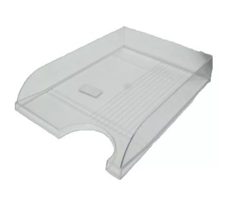 Лоток горизонтальний для паперів ЛГ-04, прозор. КіП - фото 2