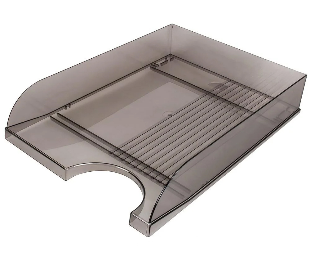 Лоток горизонтальний для паперів ЛГ-04, димч. КіП - фото 2