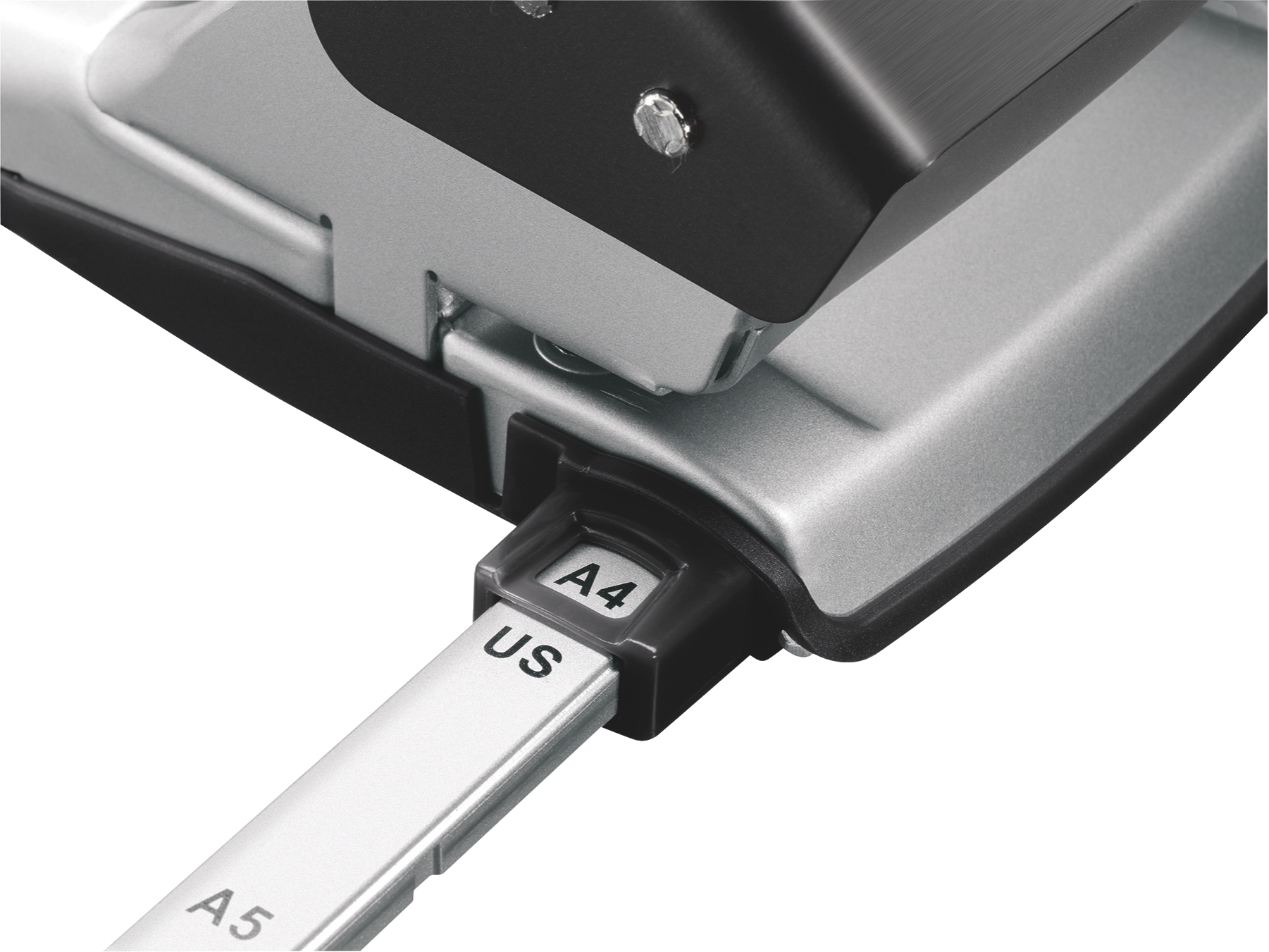 Діркопробивач на 2 отвори, до 30 аркушів NeXXt Style, сатиновий чорн. LEITZ - фото 1