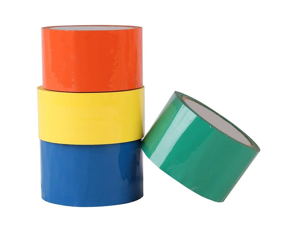 Клейка стрічка пакувальна 48мм.*60м. (66ярд), 45мкм, зелен. Україна - фото 1