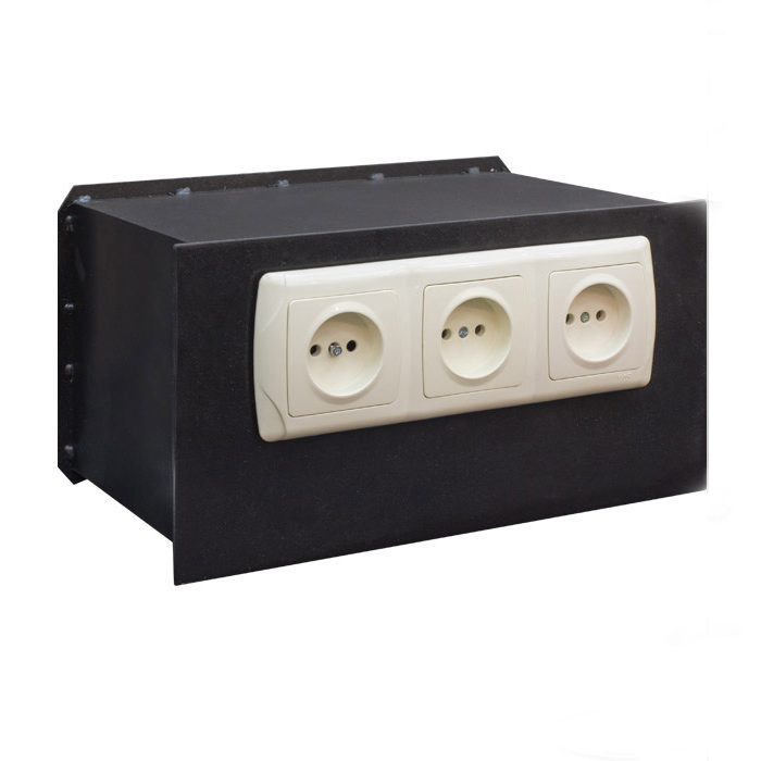 Сейф тайник - Розетка ТР-3, черн. УХЛ-МАШ - фото 2