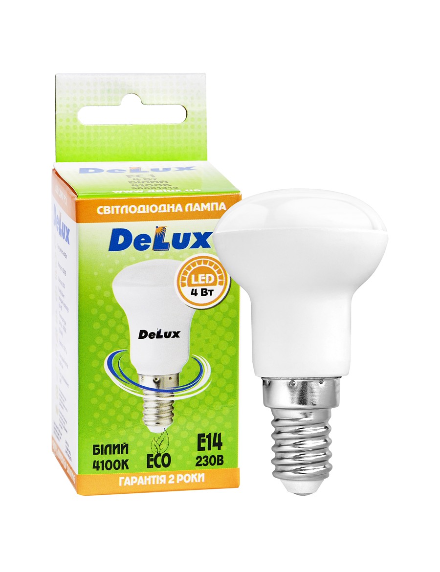 Світлодіодна лампа LED Е14 FC1 4Вт. R39 4100К 