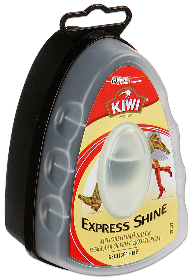 Губка для гладкої шкіри з дозатором, без кольору Kiwi - фото 2