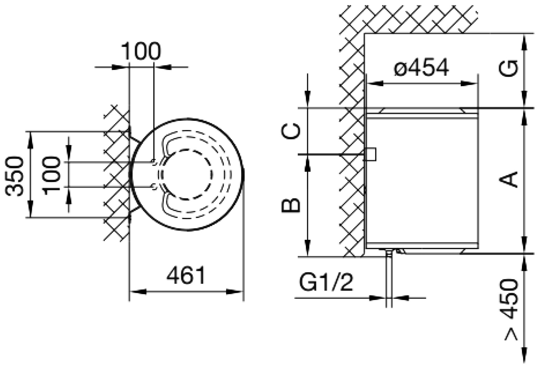 Водонагрівач 50л. GORENJE GBF 50 SMV9, біл. GORENJE - фото 1