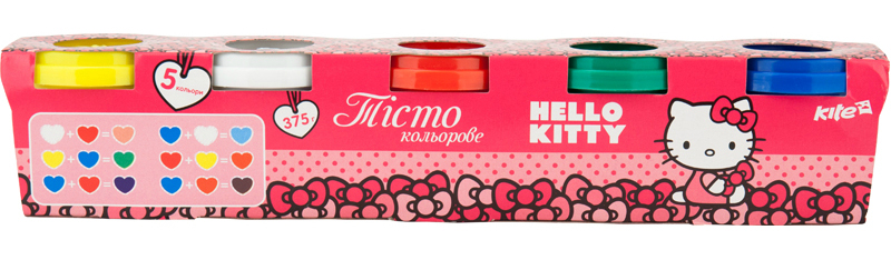 Тесто 5цв. по 75гр. Kite - фото 2