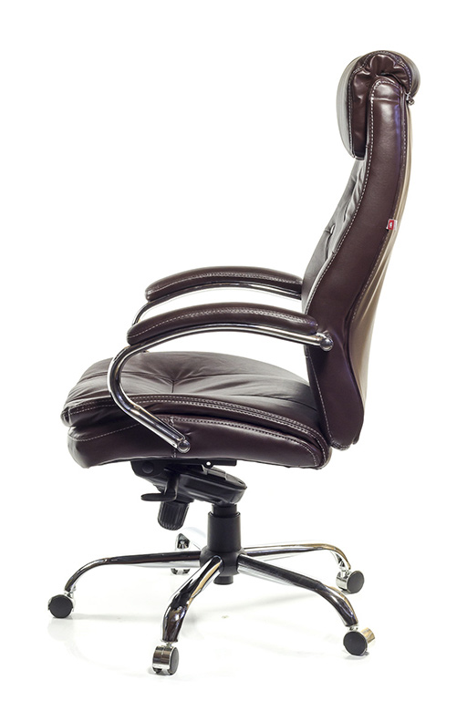 Кресло для руководителя Лацио CH MB, коричн. АКЛАС - фото 2