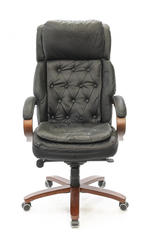 Кресло для руководителя Людовик EX MB, черн. АКЛАС - фото 2