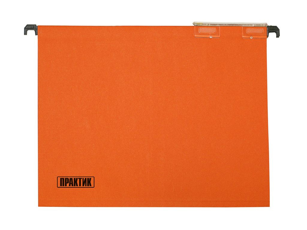 Файл подвесной Fooscap 348*245, 50шт./уп.,, оранж. AIKO - фото 1