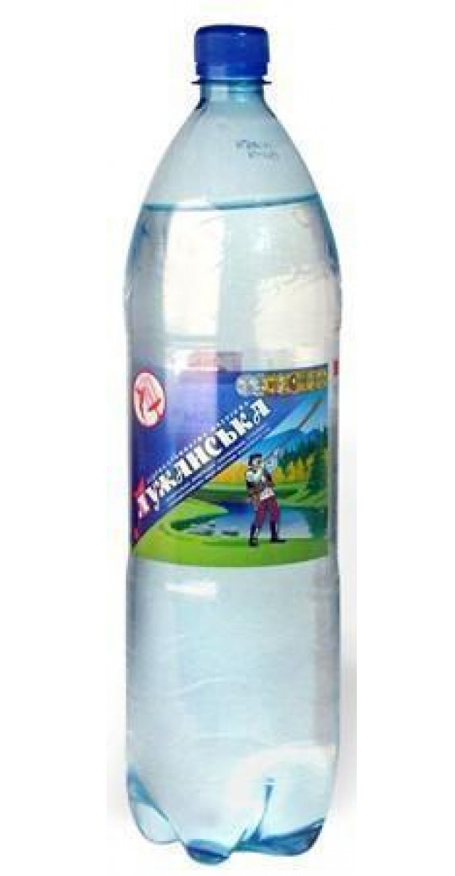 Вода минеральная газированная 1,5л., 6шт./уп., Лужанская, пластиковая бутылка УкрМинВоды - фото 3