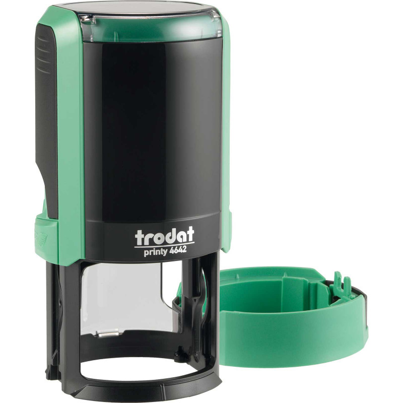Оснастка для круглої печатки пластикова D=42мм., (круглий корпус) 4642, м'ятний Trodat - фото 1