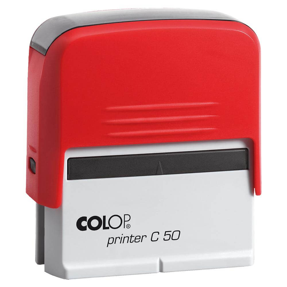 Оснастка для штампа 69х30мм. Compact, пластик., красн. Colop - фото 1