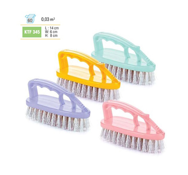 Щетка для чистки универсальная, средняя жесткость, ассорт (KTF345) Uctem - фото 1