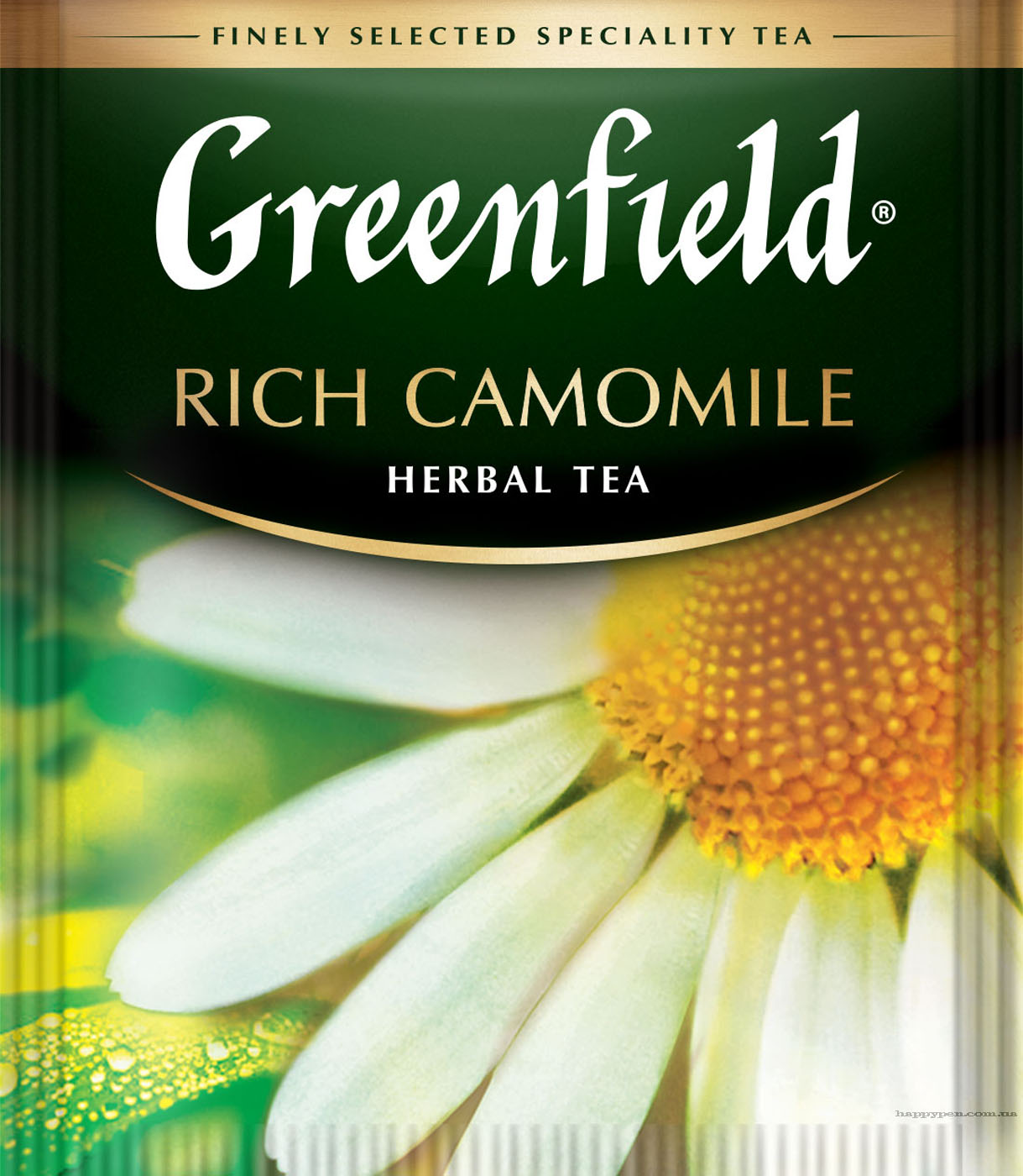 Чай травяний Rich Camomile, 100пак. по 1,5г., термосаше, у пакеті Greenfield - фото 1