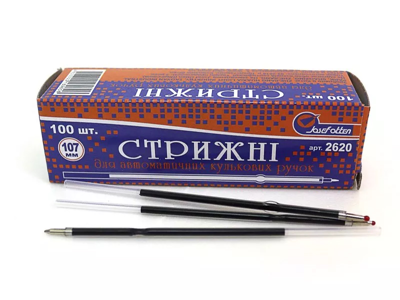 Стержень шариковый 107мм., черн. JosefOtten - фото 1