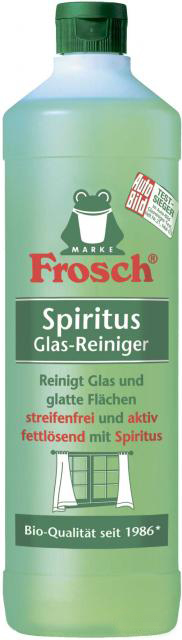 Жидкость для мытья стекол, 1000мл., спиртовая Frosch - фото 1