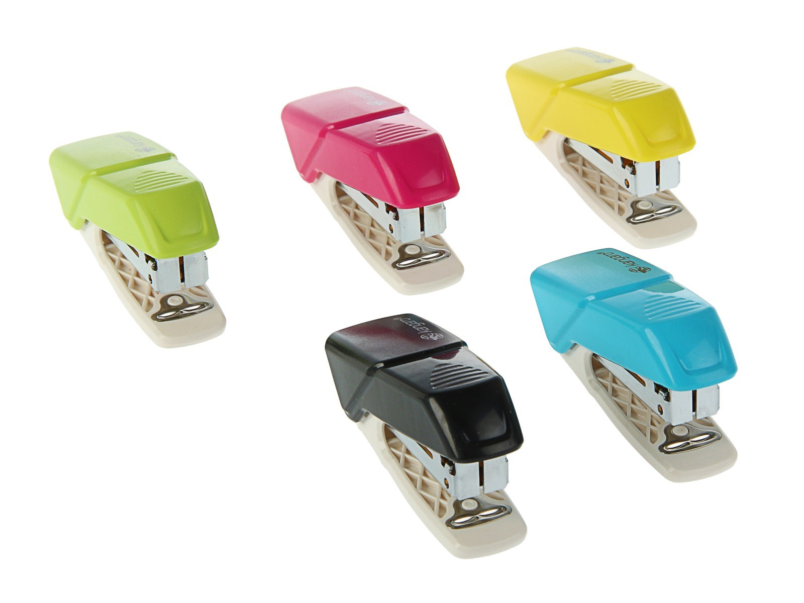 Степлер 24/6 Aris-45м 25л., пластик/метал, ассорт. Kangaro - фото 1