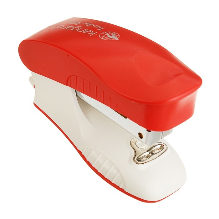 Степлер Trendy-45м 15л., 24/6, пластик/метал, черв. Kangaro - фото 4