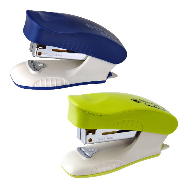 Степлер 24/6 Trendy-45м 15л., пластик/метал, темно-син. Kangaro - фото 2