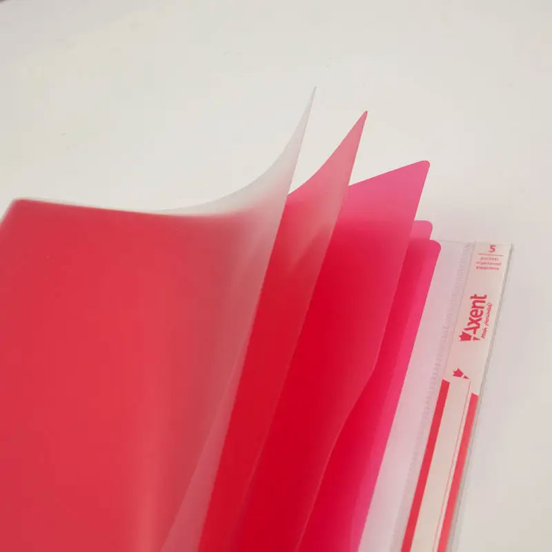 Папка-куток глянсова, 5відділ. 180мк, блакит. Axent - фото 2