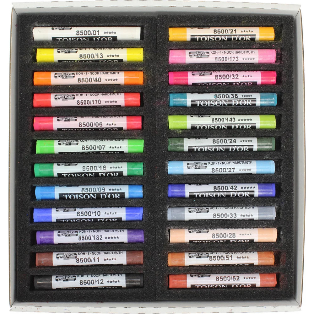 Пастель сухая 48 цветов, TOISON D'OR 8516 Koh-i-noor - фото 3