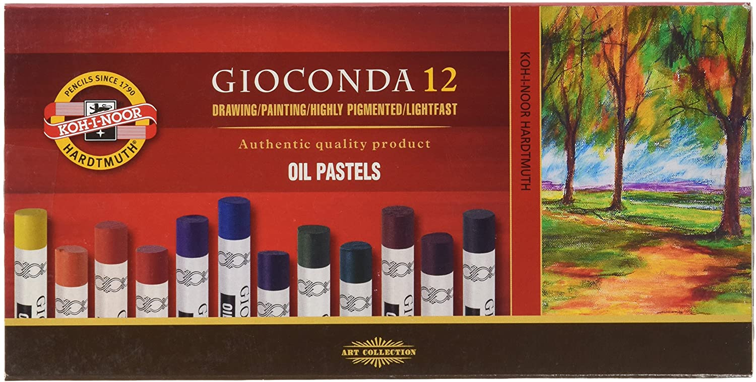 Пастель олійна 12 кольорів, GIOCONDA 8352012001KS Koh-i-noor - фото 1