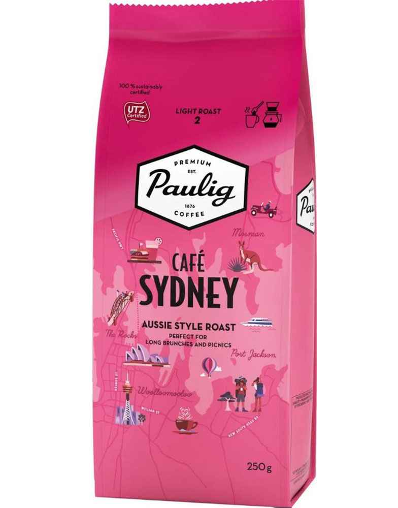 Кофе молотый Cafe Sydney, 250г. Paulig - фото 1