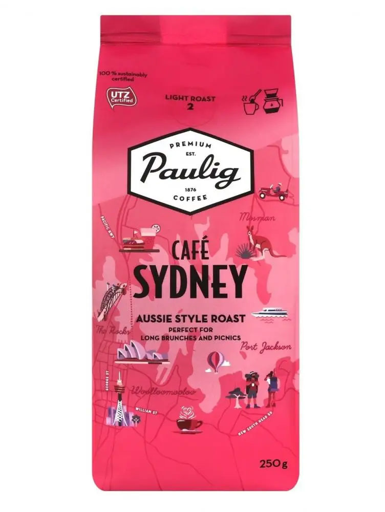 Кофе молотый Cafe Sydney, 250г. Paulig - фото 2