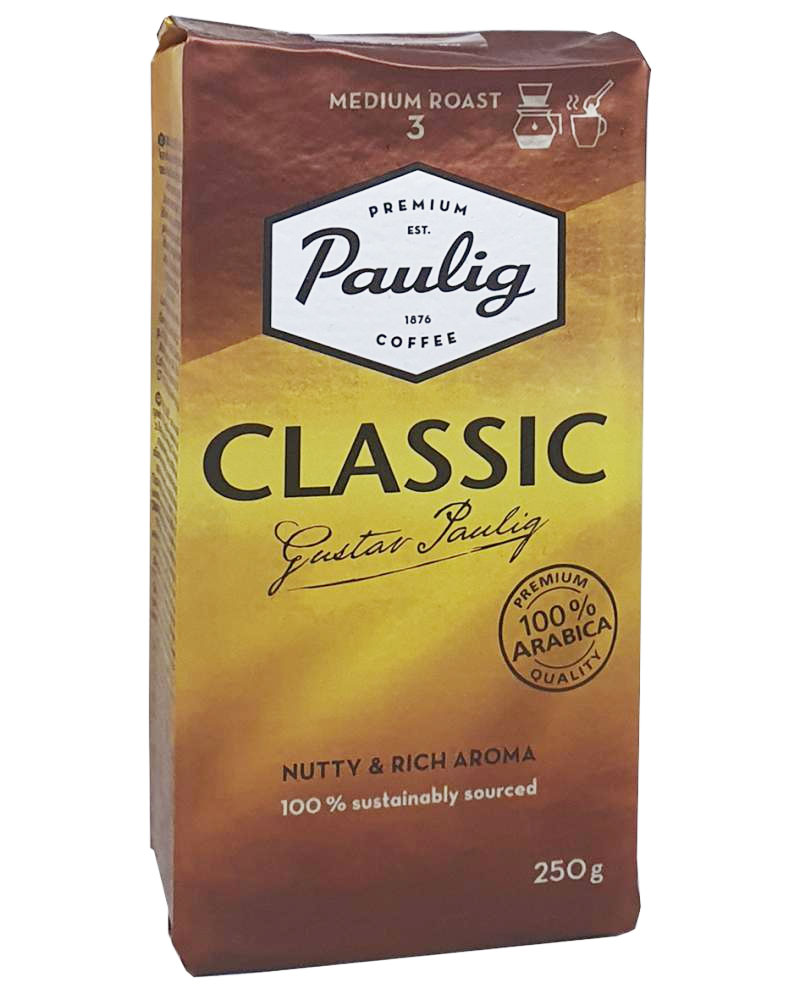 Кофе в зернах Classic, 250г. Paulig - фото 2