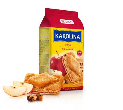 Печево KAROLINA з грушею та карамеллю, 225г Roshen - фото 1