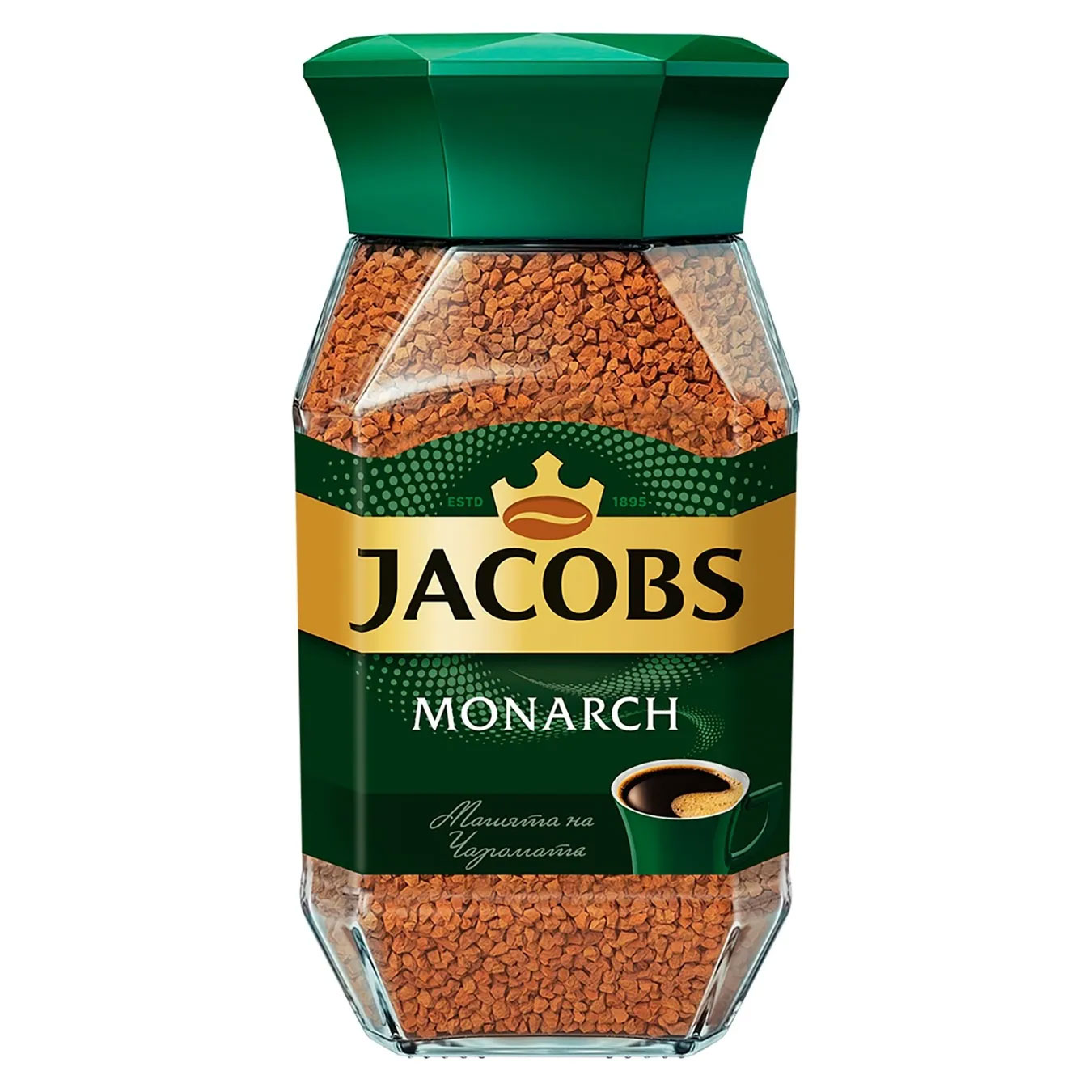 Кофе растворимый Monarch 200г., стеклянная банка Jacobs - фото 1